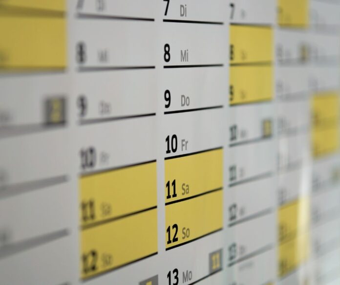 UW-Madison Academic Calendar.