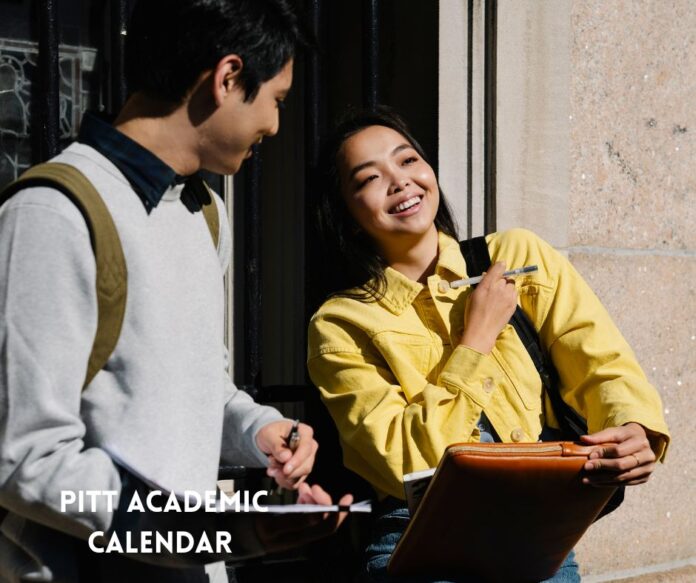 Pitt academic calendar, important dates.