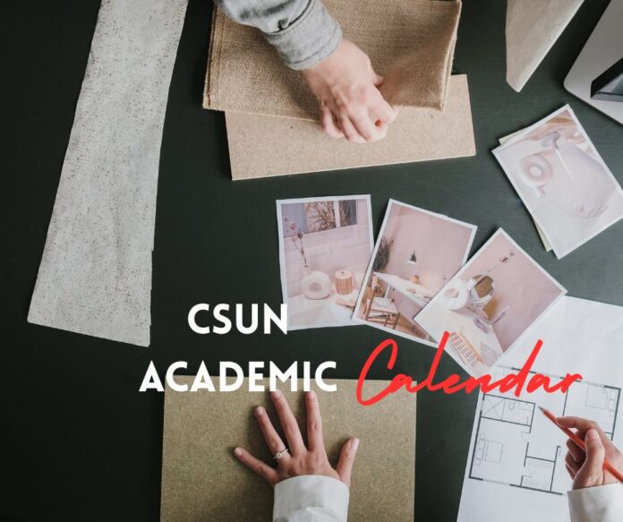 CSUN Academic Calendar.