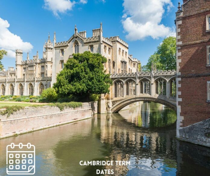 Cambridge Term Dates.