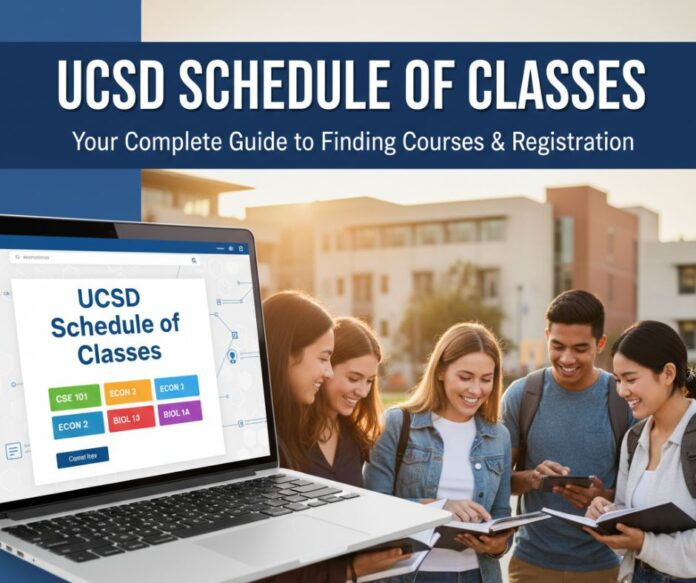 UCSD Schedule of Classes.