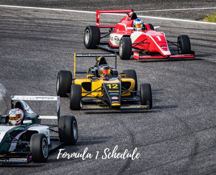 Formula 1 Schedule.