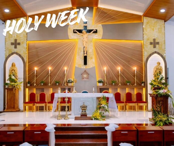 Holy Week.